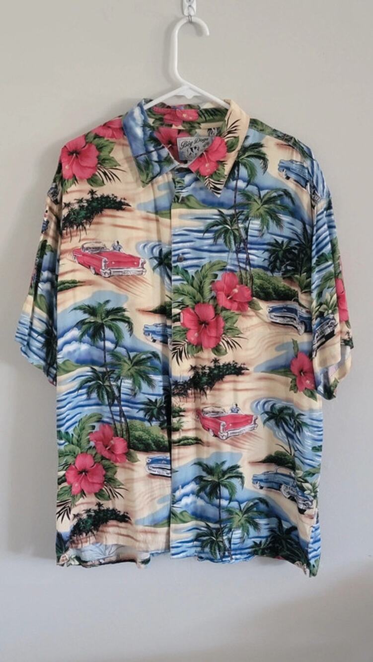 Big Dog Authentic - Hawaiian Shirt - Lg